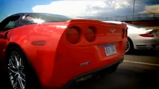 Chevrolet Corvette ZR1 C6 vs Porsche 911 997 Turbo Manual смотреть онлайн