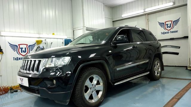 Пороги на Джип Гранд Чероки [Интегрированная модель OEM-Tuning CNT36-14DJ-005D] смотреть онлайн