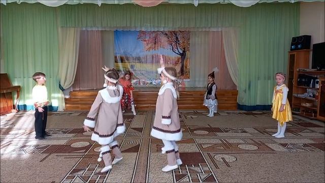 Детский сад "Рябинушка. Танец - "Танцуй, Россия!" смотреть онлайн