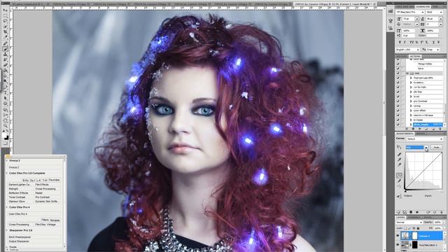 Изменяем цвет глаз смотреть онлайн