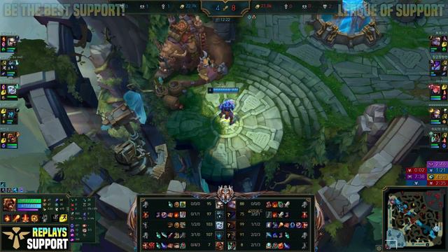 LEARN HOW TO PLAY BRAND SUPPORT LIKE A PRO! | T1 Keria Plays Brand Support vs Karma! Season 2023 смотреть онлайн