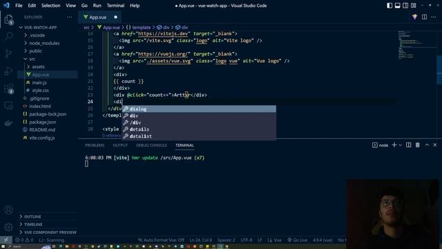 Vue 3 Watcher смотреть онлайн