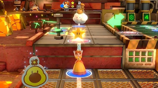 Super Mario Party King Bob omb's Powderkeg Mine Daisy #1 смотреть онлайн