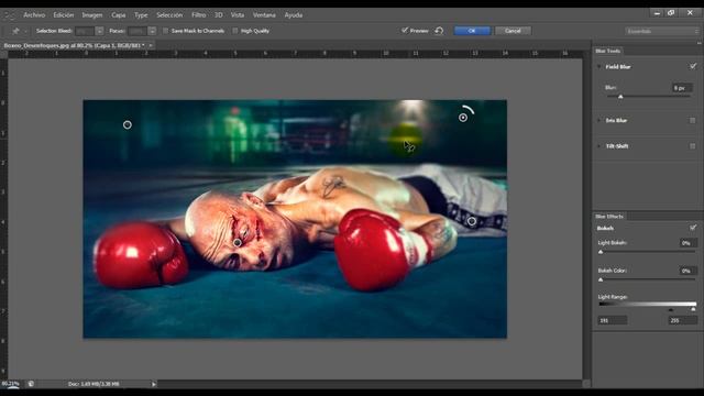 Tutorial Photoshop CS6: Nuevos Desenfoques смотреть онлайн