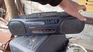 Панасоник RХ-FT530 двух кассетный магнитофон