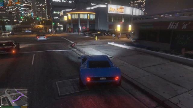 Grotti Turismo R Location in Grand Theft Auto V | GTX 1650ti + Ryzen 5 4600h | PC/Laptop Gameplay смотреть онлайн