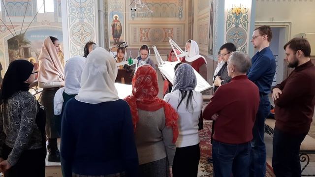 «Сугубая ектения» (В. Зиновьев). Регент Екатерина Артюхова. смотреть онлайн