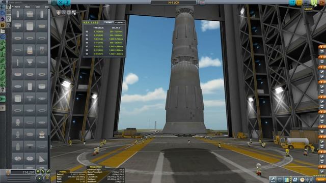 Kerbal Space Program Mod Showcase: Tantares Stockalike Soyus and MIR!!!! смотреть онлайн