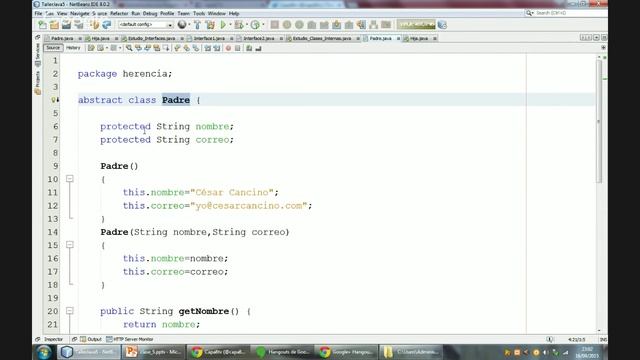 Introducción a la Programación con Java Clase 5. Herencias, Interfaces y Clases Internas смотреть онлайн