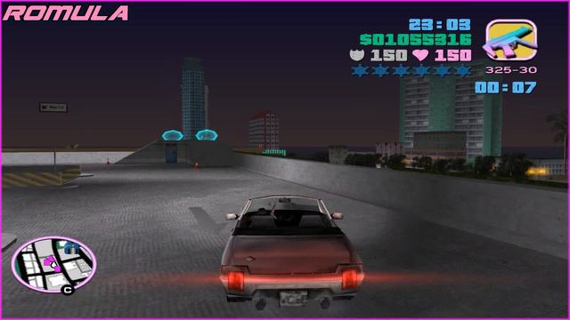 Прохождение GTA Vice City – Cone Crazy (Сумасшедшие виражи)