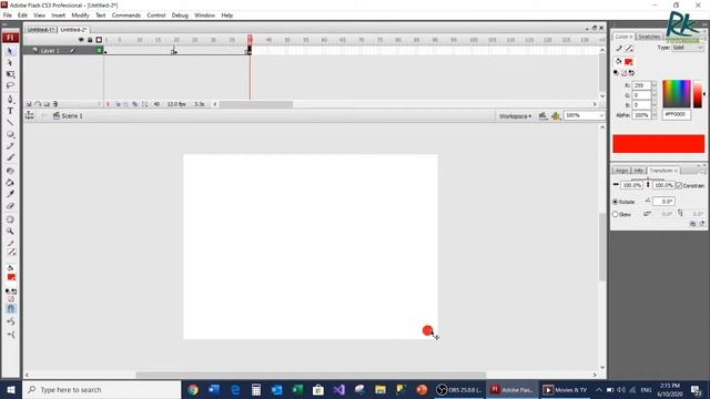 Adobe Flash Tutorials - Lesson 8 смотреть онлайн