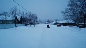 Снегоход МУХТАР/по снегу/ 2019 февраль