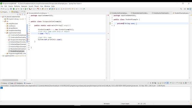 what is encapsulation in Java beginners advantage of encapsulation data hiding getter setter method смотреть онлайн