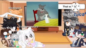 Tom and Jerry react to their anime version||Part 2/???||⚠️⚠️FLASH WARNING⚠️⚠️||Read description||