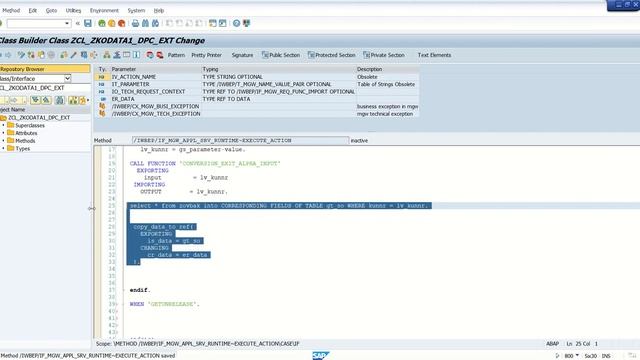 Function Import Part 2 GET Method in sap odata service смотреть онлайн