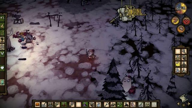 Как выжить зимой? (Don't Starve | Wendy | 24-26) Часть 21 смотреть онлайн