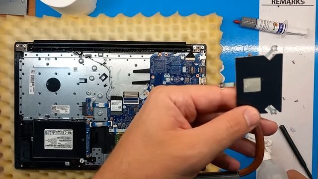 HOW TO CLEAN CPU FAN & REPLACE THERMAL PASTE // Lenovo V145 laptop смотреть онлайн