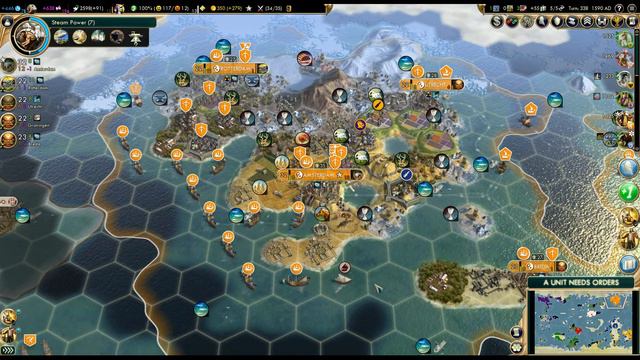 Let's Play Civilization 5 Vox Populi - The Netherlands p.10 (deity, epic) смотреть онлайн
