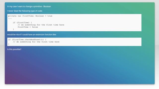 Is there a way to write an extension function that changes the value of the object? смотреть онлайн
