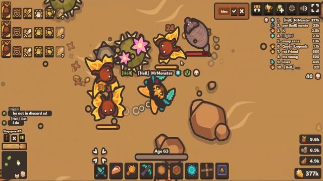 Taming.io 3 Fire Fairy Insta Kills - Flame of God смотреть онлайн