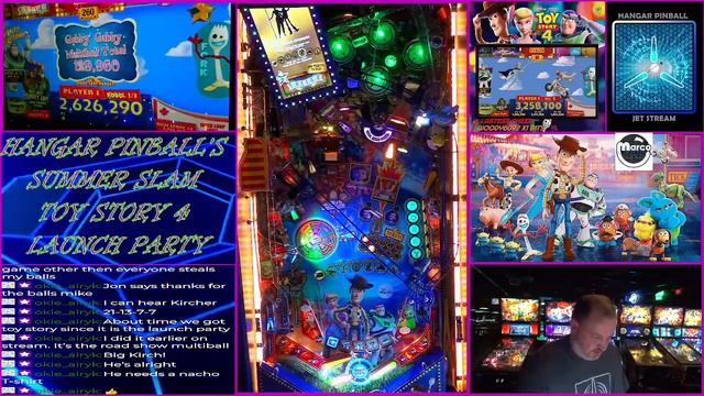 Hangar Pinball's Summer Slam Toy Story 4 Launch Party || Toy Story (LE) || Third Place Tie-Breaker смотреть онлайн
