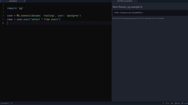 How to Connect To A Database Using Ruby смотреть онлайн