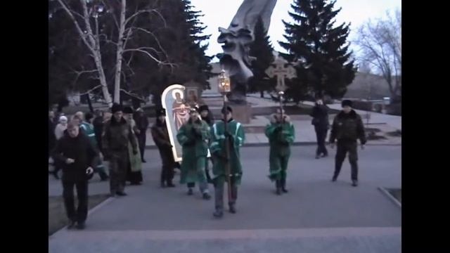 Январь 2011. В Волгоград из Санкт-Петербурга прибыла икона Иоанна Кронштадтского.