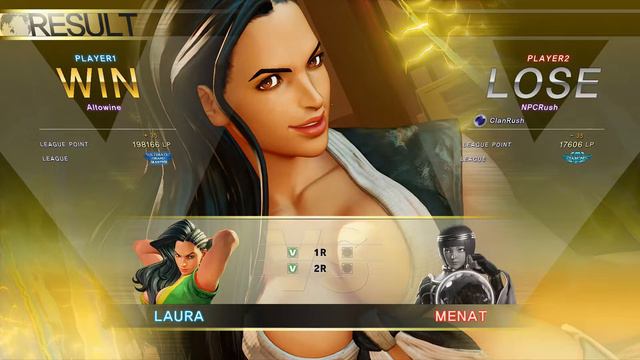 Altowine (Laura) vs Menat (Diamond) | Street Fighter 5 CE | смотреть онлайн