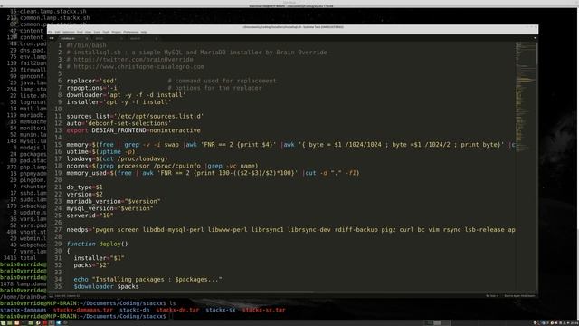 Comment coder des scripts bash pour Linux de plusieurs milliers lignes de code facilement. смотреть онлайн