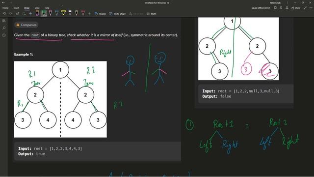 Symmetric Tree || Q. 101 || Easy || Python || C++ || Java || LeetCode Daily Challenges смотреть онлайн