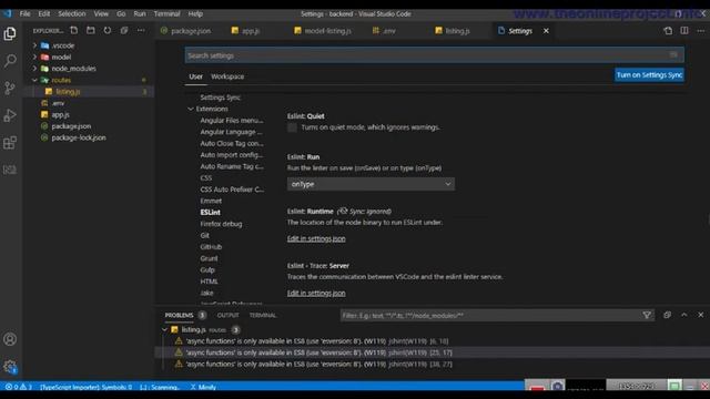 'async functions' is only available in ES8 смотреть онлайн