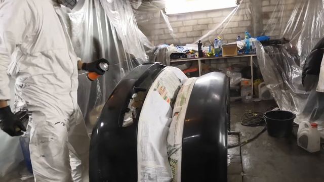 Покраска бамперов на Ауди а4 смотреть онлайн