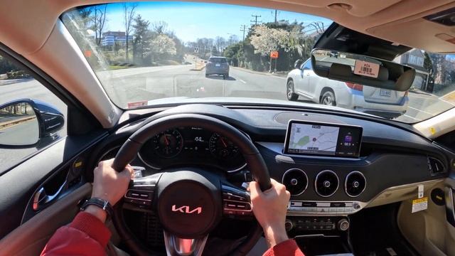 2023 Kia Stinger GT2 AWD - POV Test Drive | 0-60 смотреть онлайн