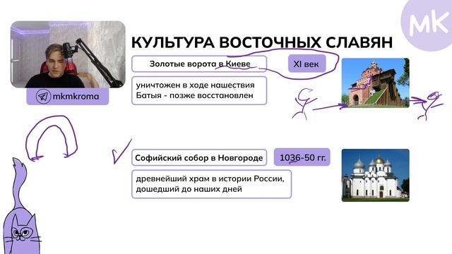 Культура до XIII века | История ЕГЭ 2023 | мейнкурс смотреть онлайн