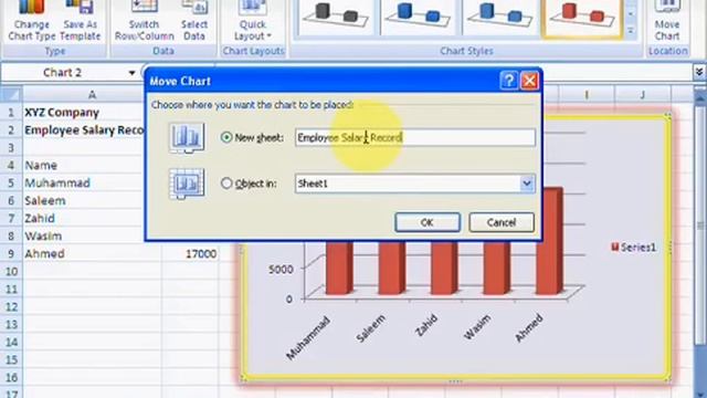 Charts in Excel - Urdu Tutorial смотреть онлайн