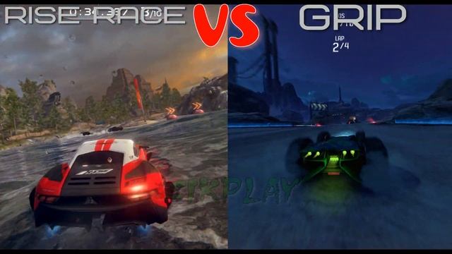 ?Rise Race The Future (2019) VS GRIP (2018)?|СРАВНЕНИЕ ИГР|✅1080HD смотреть онлайн