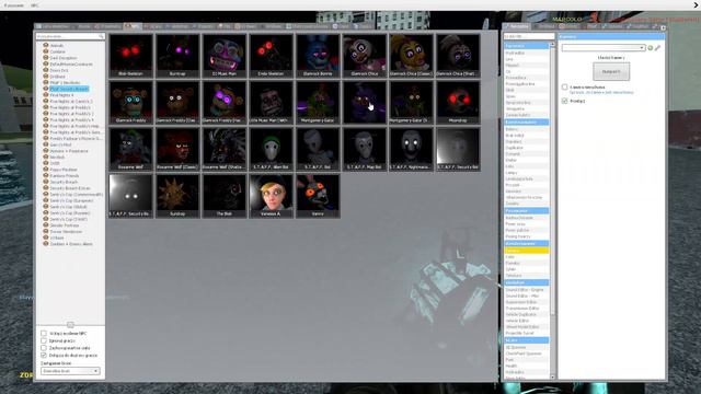 Garry's Mod with - ALL FNAF: Security Breach SNPCs смотреть онлайн