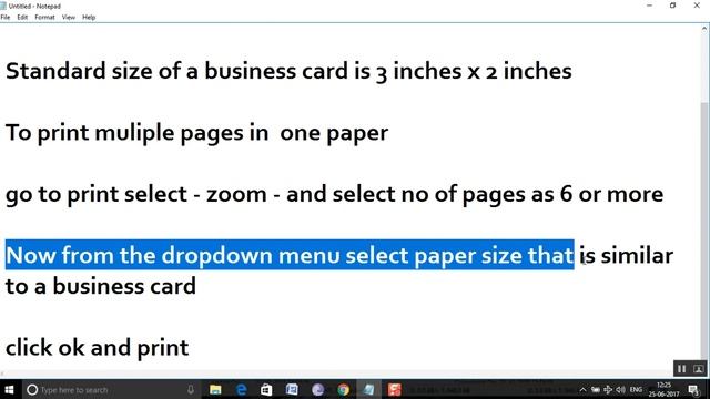 How to print multiple business cards in one sheet? смотреть онлайн