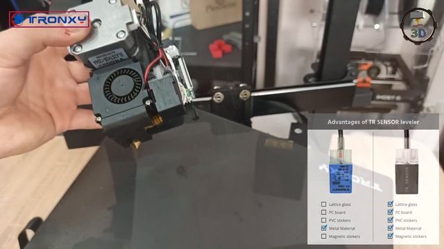 Подробный ОБзор Tronxy XY-3 PRO V2, Область печати 300х300х400 мм смотреть онлайн