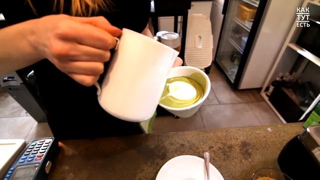 КАК готовят матча-капучино в кофейне "Зерно" смотреть онлайн