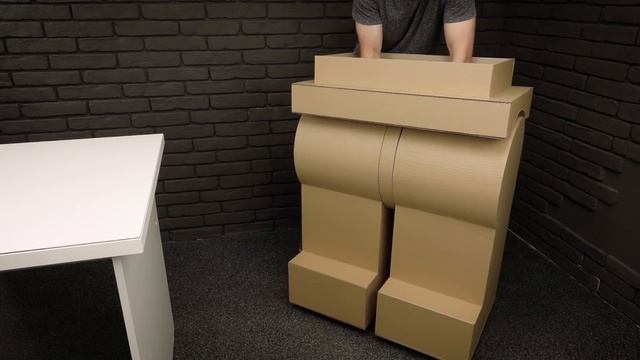 How to Make GIANT Lego Man Costume from Cardboard смотреть онлайн
