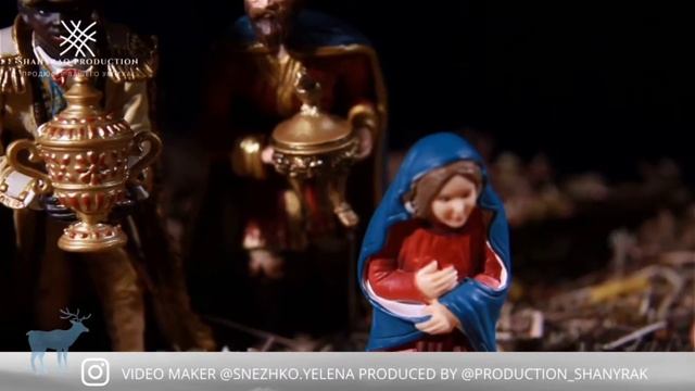 С Рождеством Христовым 2021! Очень красивая видео открытка! Музыкальное поздравление! Клип.Песня. смотреть онлайн