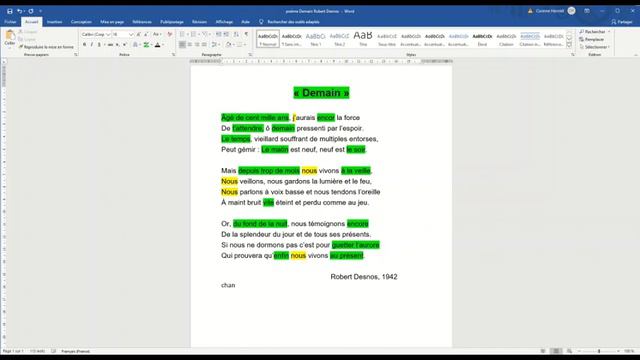 Etude du poème DEMAIN Robert Desnos смотреть онлайн