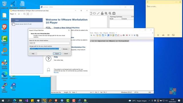 How to fix Could not find a VM named 'GNS3 VM', is it imported in VMware or VirtualBox? 100% works смотреть онлайн