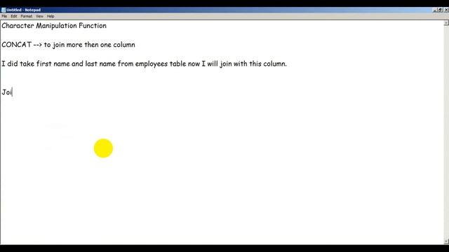 CONCAT Function || Character Manipulation Function In Oracle SQL смотреть онлайн