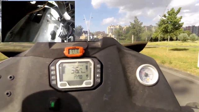 Track T800cdi (Extracktion) 3.2 Ratio Wide C.v.t. Belt, Custom Cooling System 2 Cam Recording.