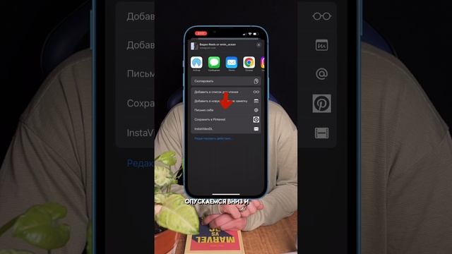 Как скачать видео? #reels #instagram #обучение #продвижение #iphone #smm #смм #лайфхак #соцсети смотреть онлайн