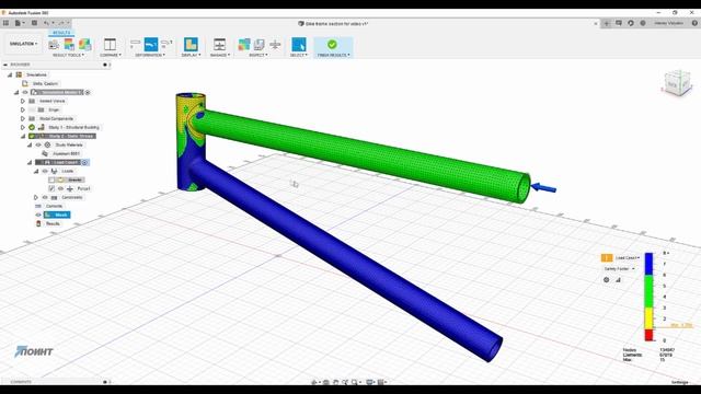 Уроки Fusion 360: проверка детали на прочность и устойчивость