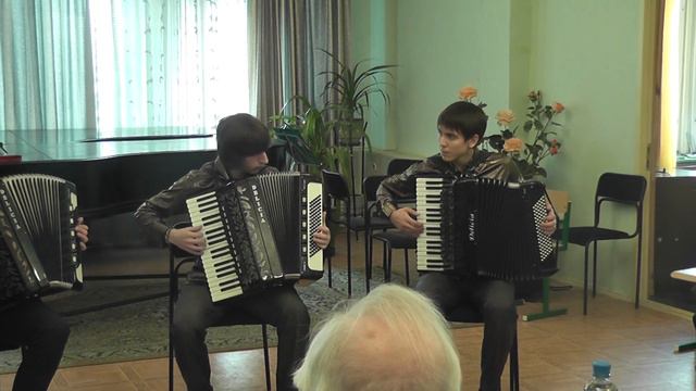 Квартет аккордеонистов "Фантазия" - Либертанго смотреть онлайн