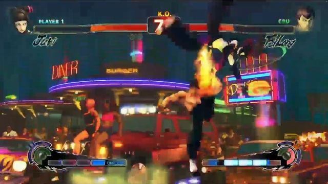 Ultra Street Fighter Juri Vs Feilong (PS3) MacBook Air M1